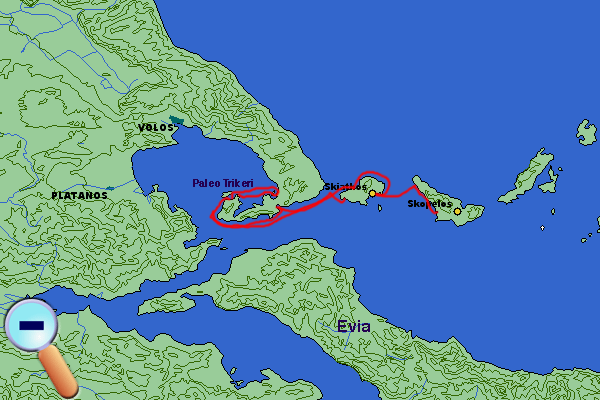 Route to Trikeri