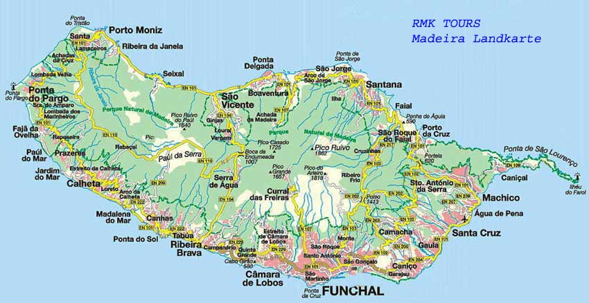 Funchal Map