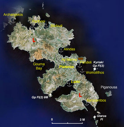 Satellite View of Leros