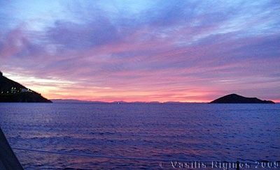 Sunrise at Vromolithos