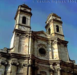 [Photo of Cagliari Cathedral]