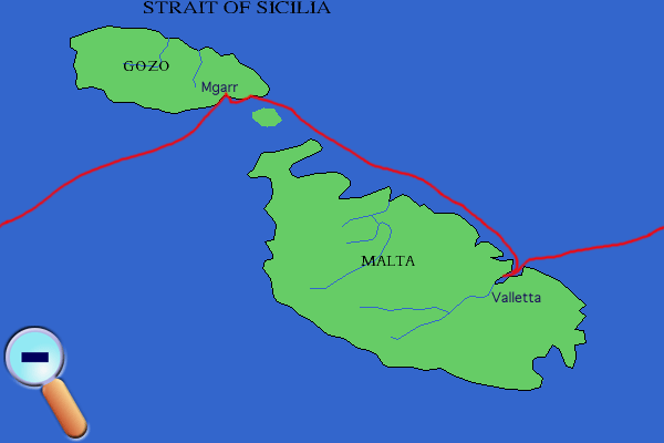 Route in Malta