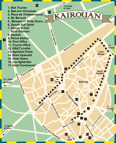 Map of Kaiouran