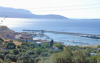The Samos 'marina' in Pythagorio