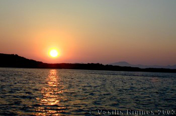 Yiali Sunset