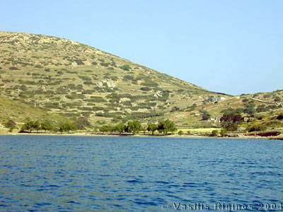 Papandria Cove in Lipsi