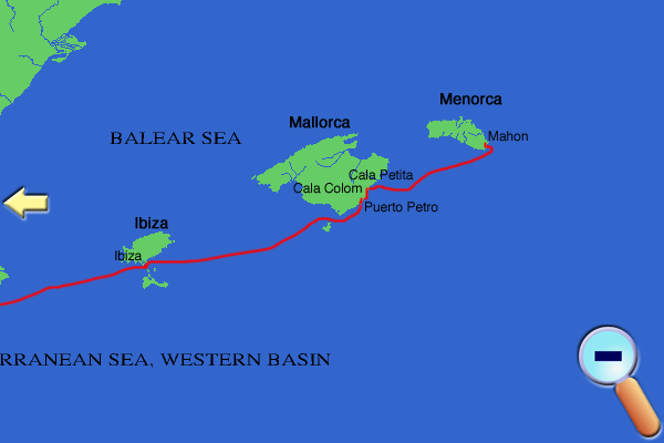 Route to Alicante