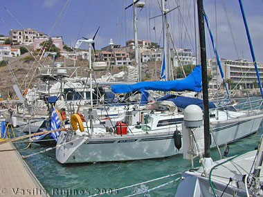 Thetis in the Marina
