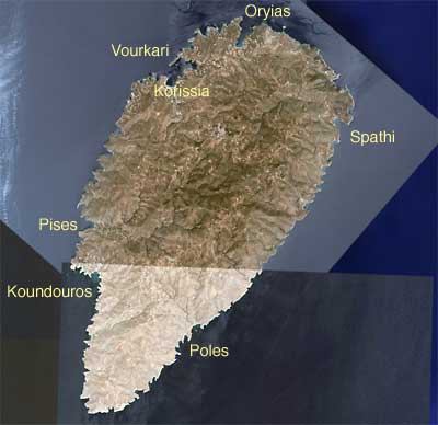 Satellite View of Tzia