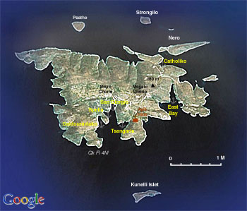 Satellite view of Agathonisi