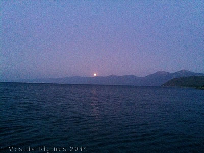 Moon Rise over Anatolia
