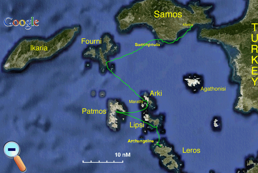 Route to Leros
