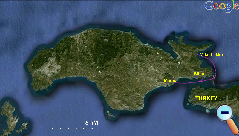 Routes in Samos