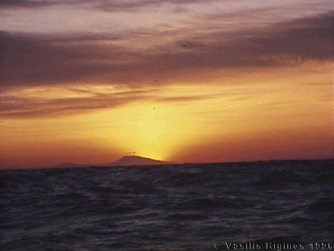[Photo of Sunset over Gozo]