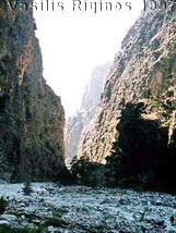 Photograph of Samaria Gorge