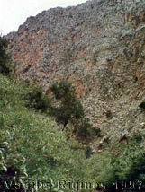 Photograph of Zakros Gorge