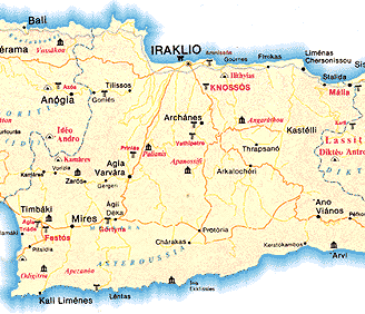 Map of Iralio Province