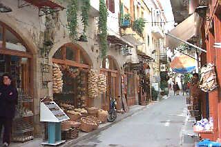 Photograph of a Street in Rethymno