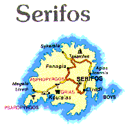 Map of Serifos