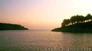 Sunset Hamsilos Cove