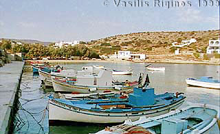 The Harbor of Ayios Georgios